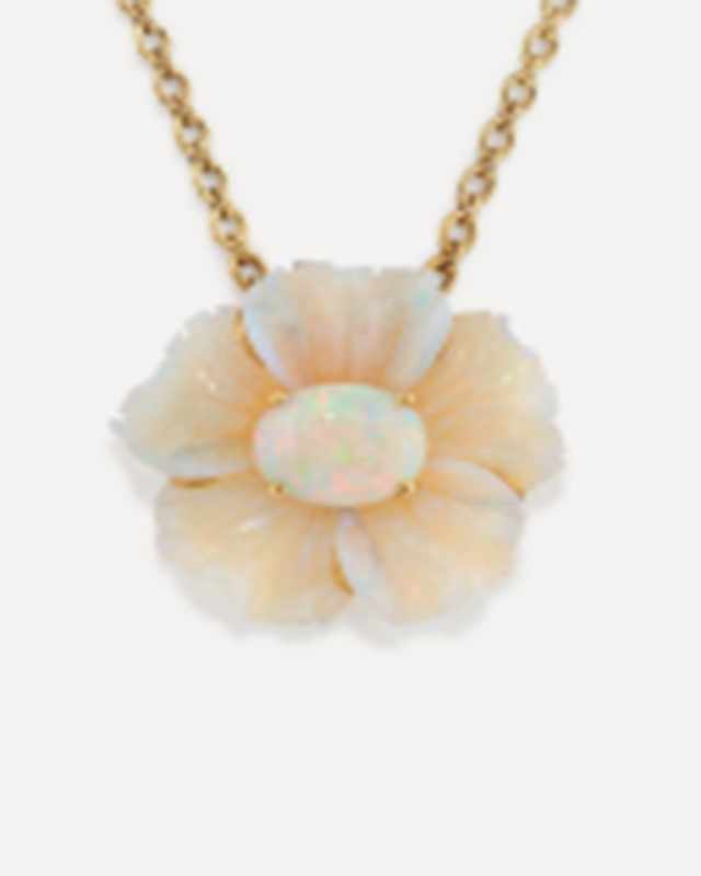 TROPICAL FLOWER OAK 18K YG 1